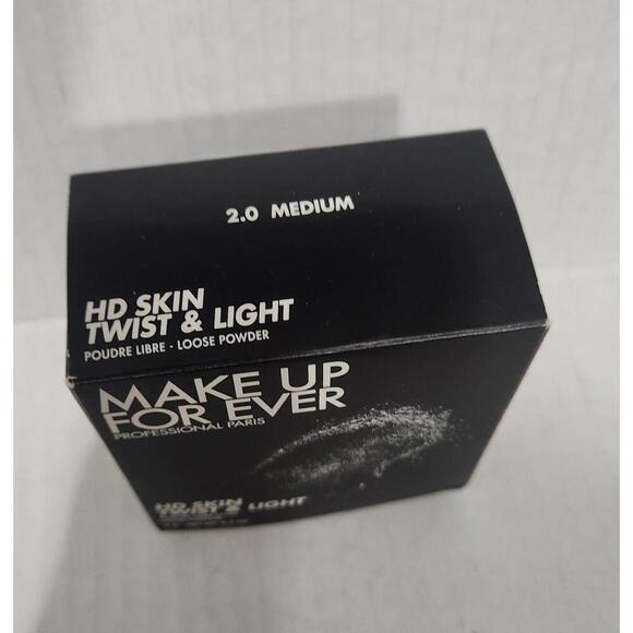 Make Up For Ever HD Skin Twist & Light Loose Powder 2.0 Medium New 0.2 Oz Makeup - Picture 3 of 5